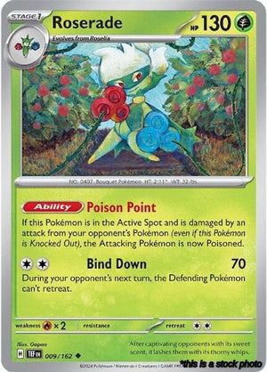 009/162 Roserade Uncommon Normal