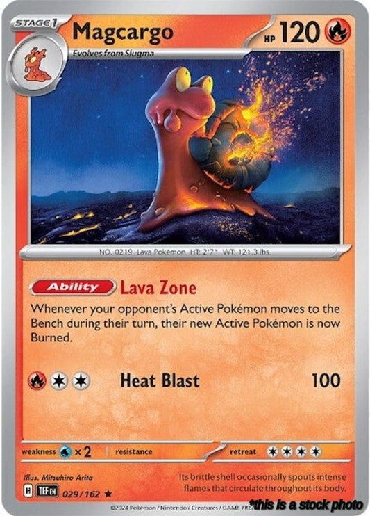 029/162 Magcargo Rare Holofoil
