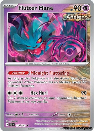 078/162 Flutter Mane Rare Holofoil