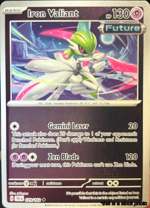 079/162 Iron Valiant Uncommon Reverse Holofoil
