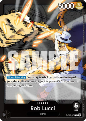 OP07-079 Rob Lucci (079) Leader