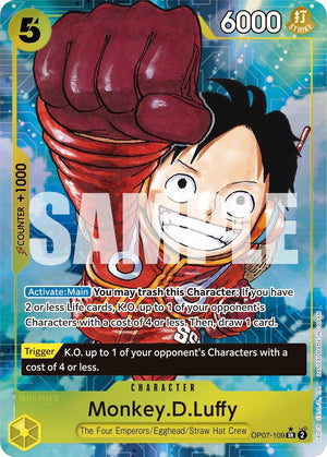 Monkey.D.Luffy (109) (Parallel) [OP07-109] 500 Years in the Future