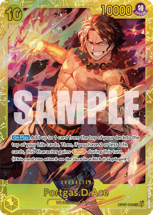 OP07-119 Portgas.D.Ace (119) Secret Rare