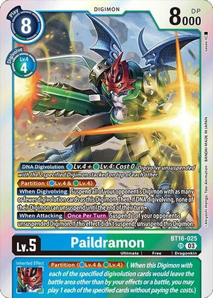 Paildramon [BT-16 - BT16-025 SR]