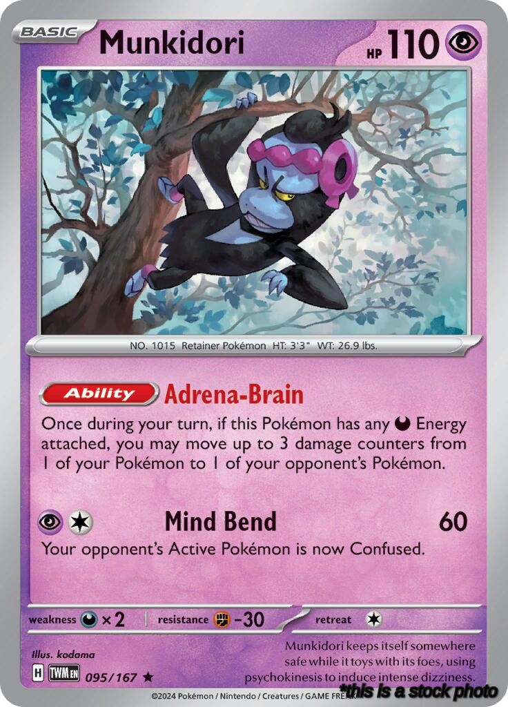 Rare Munkidori [095/167 Lightly Played ]