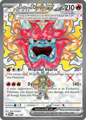 Hearthflame Mask Ogerpon ex - 192/167 [192/167]