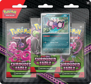 Shrouded Fable 3 Pack Blister [Pecharunt] SV: Shrouded Fable