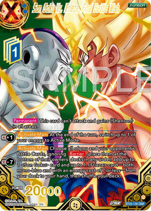 BT25-139 Son Goku Vs. Frieza, Final Battle Wish (DBR)