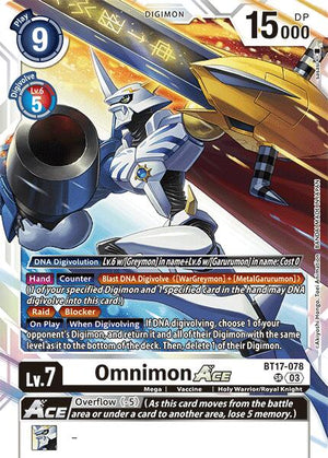 Omnimon ACE [BT-17 - BT17-078 SR]