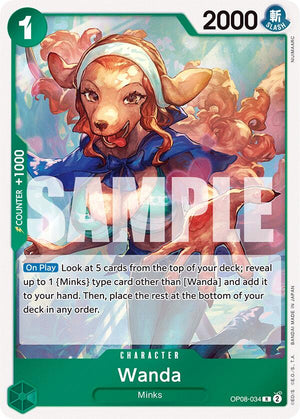 OP08-034 Wanda Rare