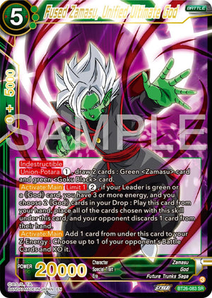 Fused Zamasu, Unified Ultimate God [BT26-083]