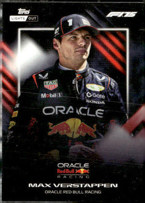 2025 Topps Lights Out #NNO Max Verstappen