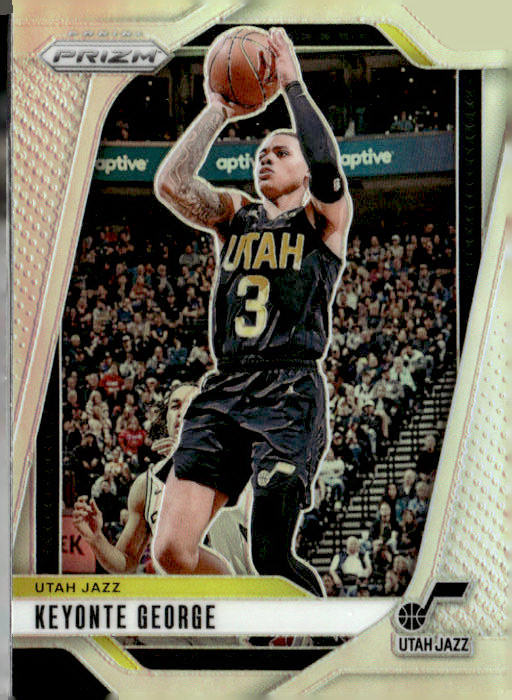 2024-25 Panini Prizm #87 Keyonte George Prizms Silver