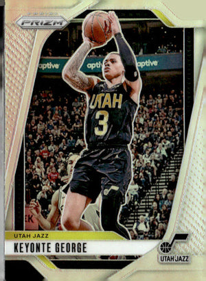 2024-25 Panini Prizm #87 Keyonte George Prizms Silver