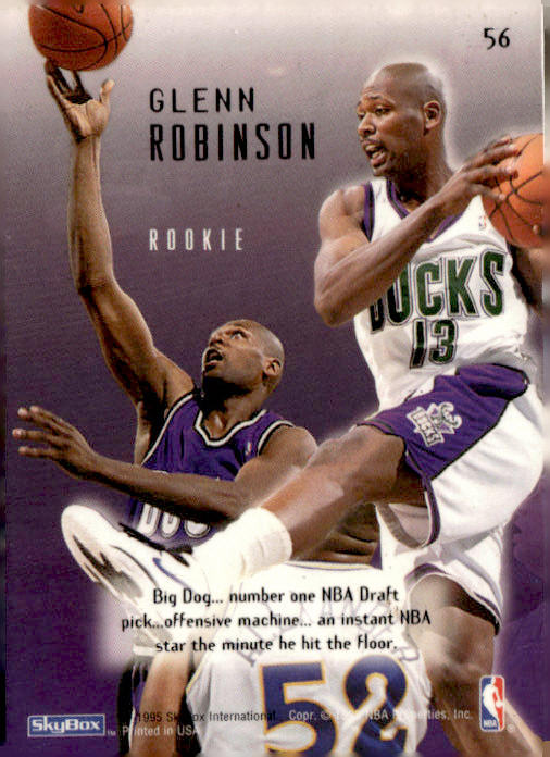 1994-95 SkyBox E-Motion #56 Glenn Robinson