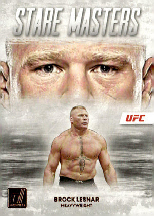 2023 Donruss UFC #8 Brock Lesnar Stare Masters