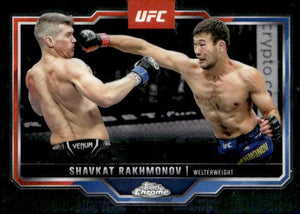 2025 Topps Chrome UFC #125 Shavkat Rakhmonov