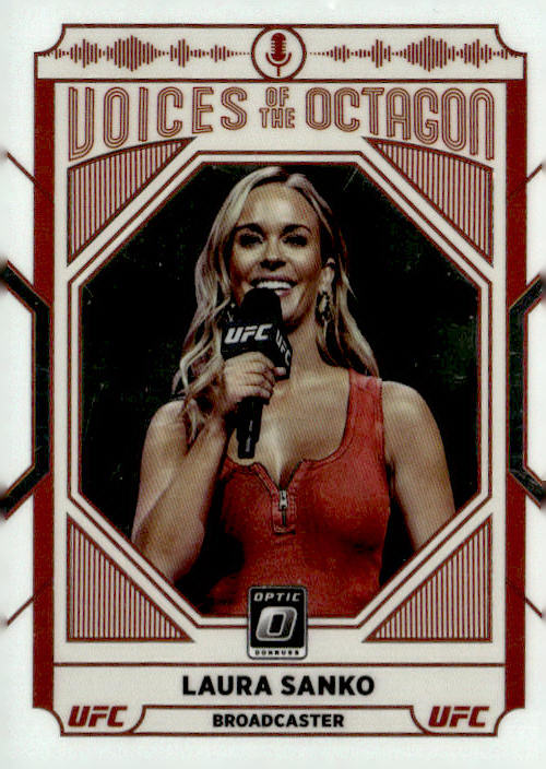 2022 Donruss Optic UFC #124 Laura Sanko