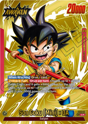 FS06-01 Son Goku (Mini) : DA (Gold)