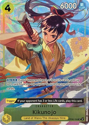 OP06-104 Kikunojo (Premium Card Collection -Best Selection Vol. 2-) Rare