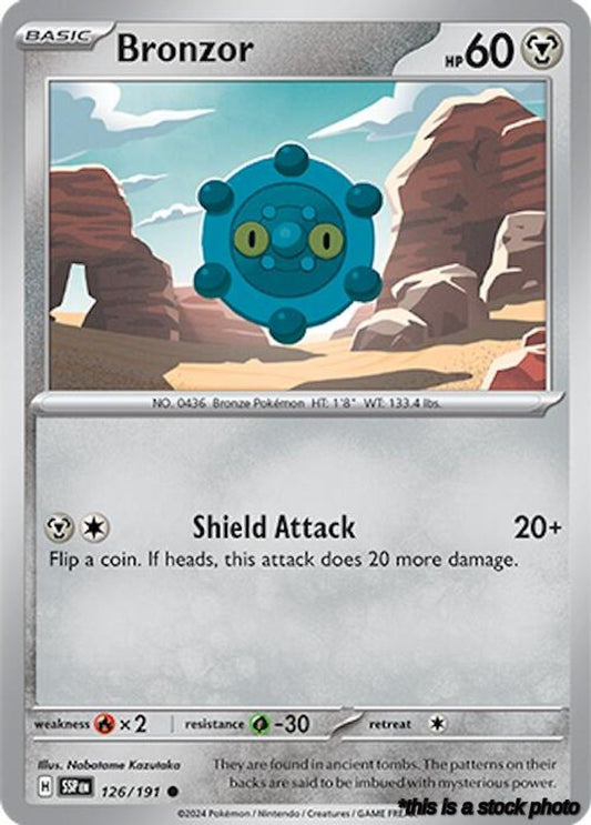 Common Bronzor [126/191 Near Mint ]