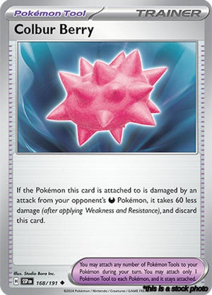 168/191 Colbur Berry Uncommon Reverse Holofoil