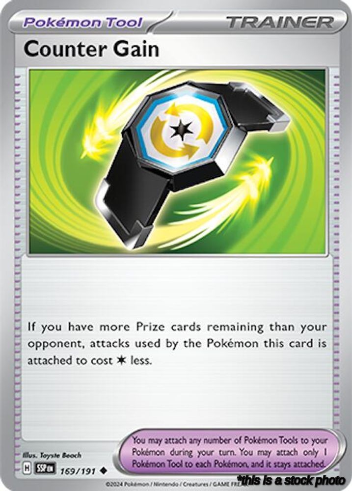 Uncommon Counter Gain [169/191 Near Mint ]