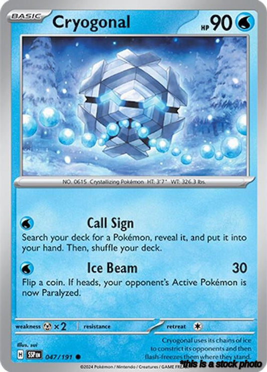 Common Cryogonal [047/191 Near Mint ]
