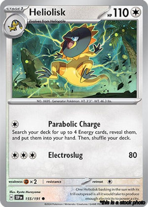 155/191 Heliolisk Common Reverse Holofoil