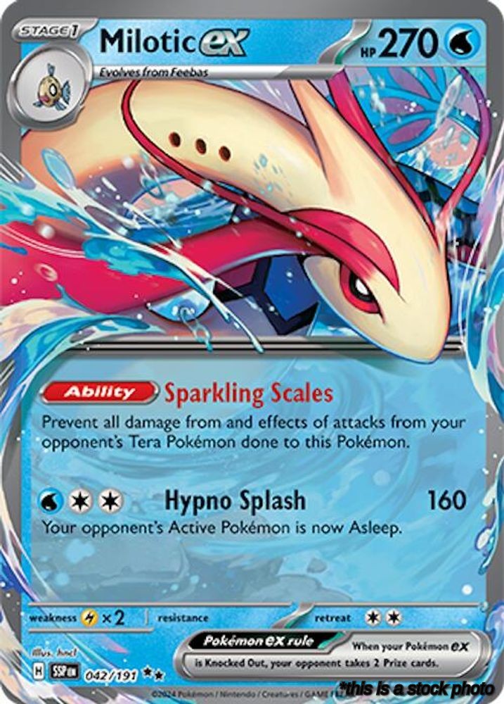 Double Rare Milotic ex - 042/191 [042/191 Lightly Played ]