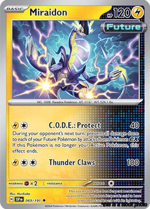 069/191 Miraidon Uncommon Reverse Holofoil