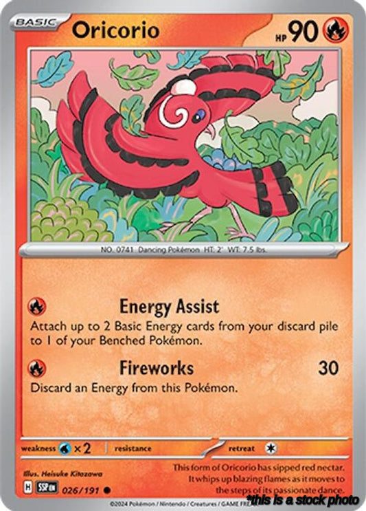 Common Oricorio - 026/191 [026/191 Near Mint ]