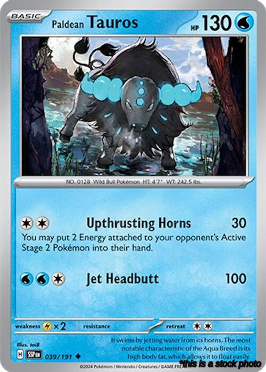Paldean Tauros - 039/191