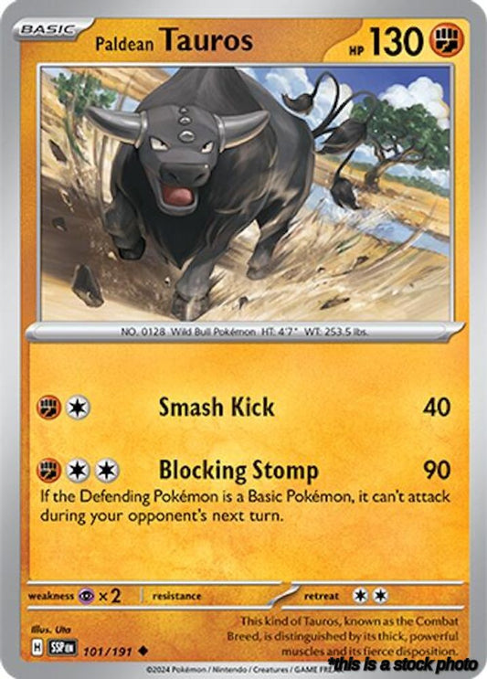 Paldean Tauros - 101/191