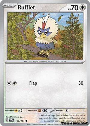 152/191 Rufflet Common Normal
