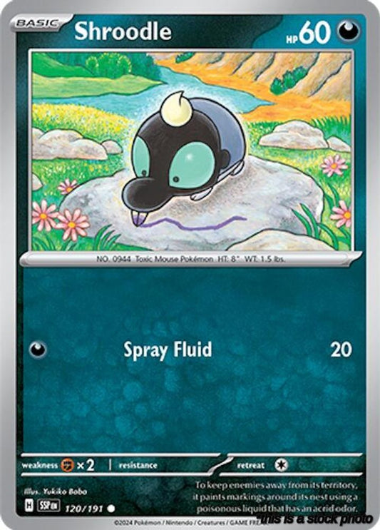 Common Shroodle [120/191 Near Mint ]