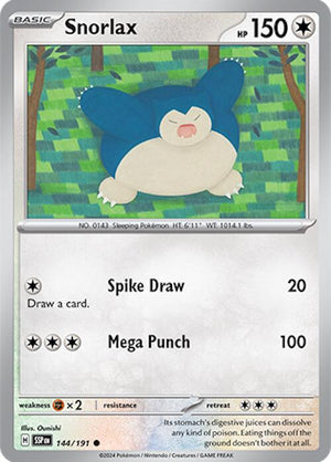 Common Snorlax [144/191 Near Mint ]