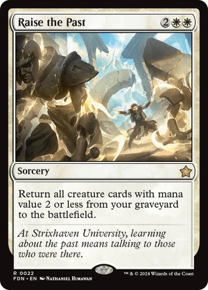 Raise the Past [FDN/22] 2024 Magic: The Gathering