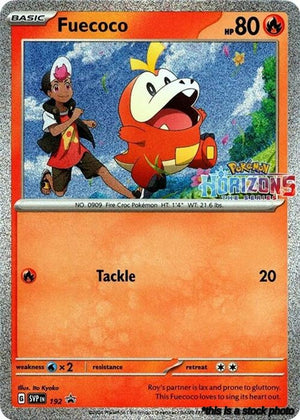 192 Fuecoco Promo Holofoil