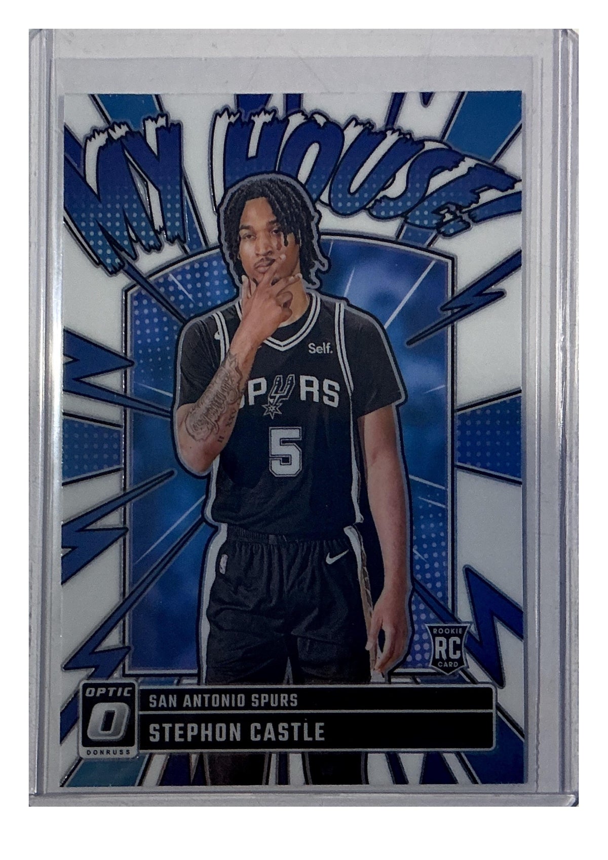 2024-25 Donruss Optic #16 Stephon Castle My House