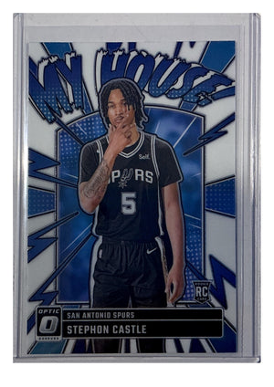 2024-25 Donruss Optic #16 Stephon Castle My House