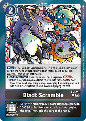 Black Scramble [LM-01-05 - LM-031 P]