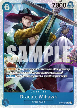 OP09-048 Dracule Mihawk Super Rare