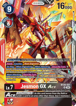 Jesmon GX ACE [BT19-20 - BT20-021 SR]