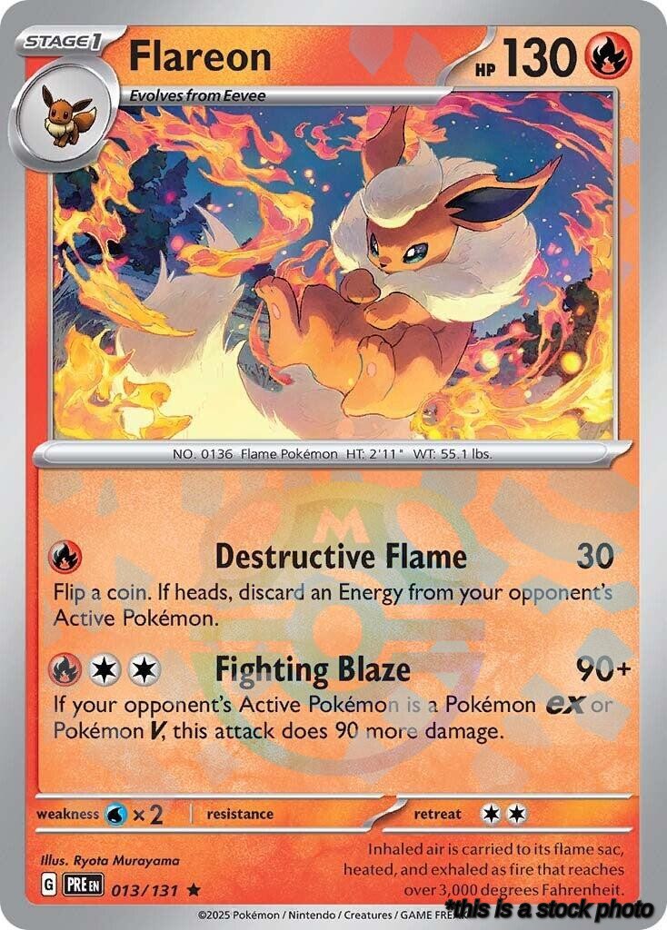 Flareon (Master Ball Pattern)