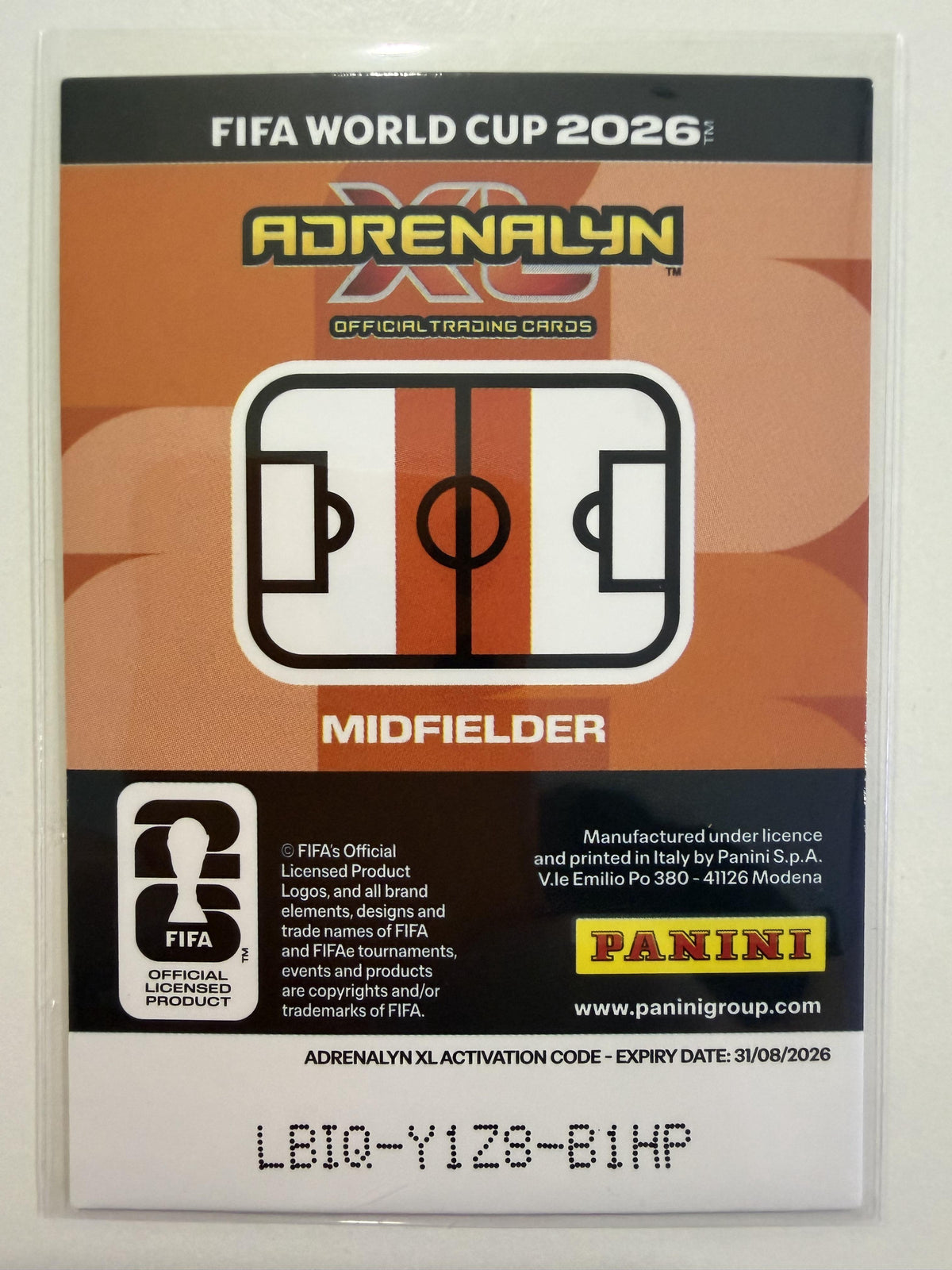 2026 Panini Adrenalyn XL FIFA World Cup #NNO Kevin De Bruyne Limited Edition