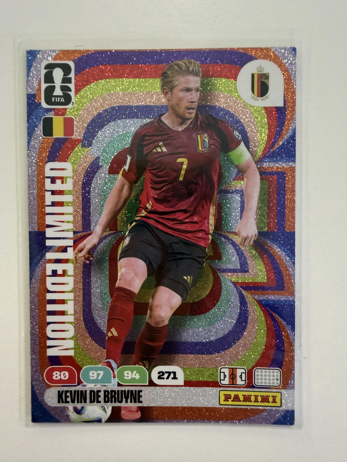 2026 Panini Adrenalyn XL FIFA World Cup #NNO Kevin De Bruyne Limited Edition