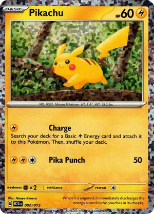Promo Pikachu [002/015 Moderately Played ]