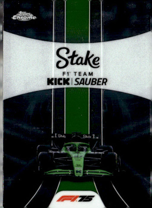 2025 Topps Chrome Formula 1 #183 Stake F1 Team KICK Sauber LOGO
