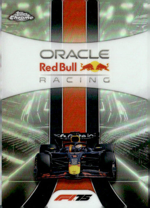 2025 Topps Chrome LogoFractor Edition Formula 1 #174 Oracle Red Bull Racing LOGO